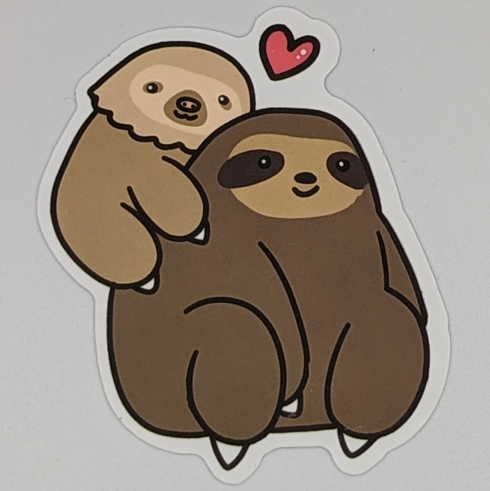 Sloth Sticker - Picture 1 of 2